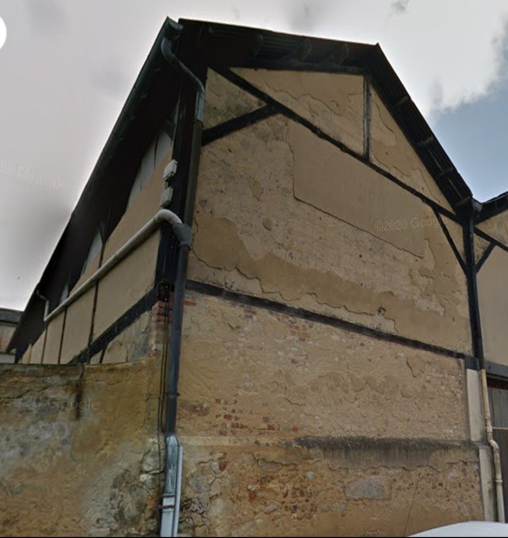Older building envelope before renovation, Le Mans France